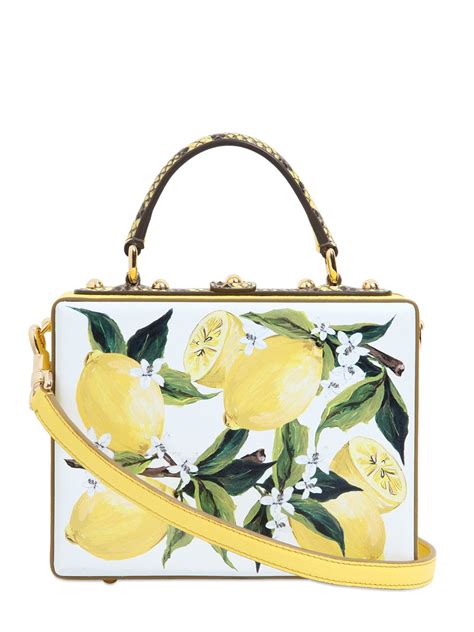 dolce and gabbana lemon handbags.